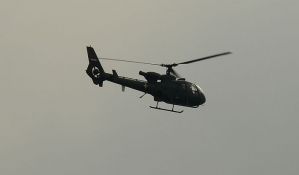 Nezgoda pri sletanju helikoptera Vojske Srbije, posada bez težih povreda