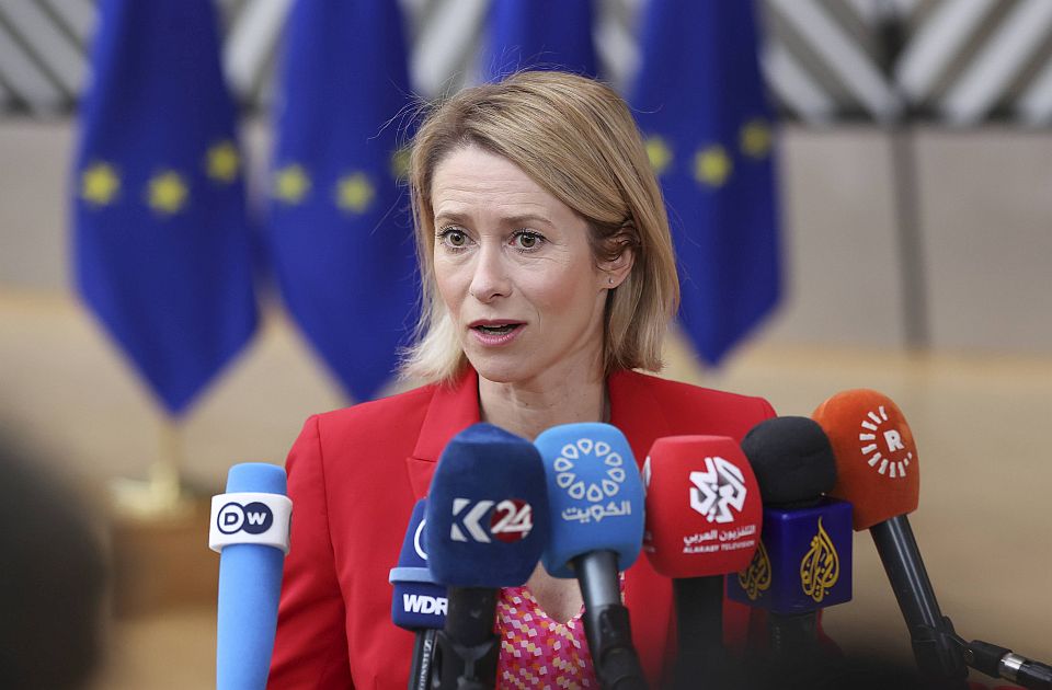 Kaja Kalas: EU razmatra uslovljavanje pomoći zemljama koje podržavaju Rusiju i Iran
