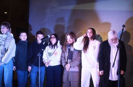 Priznanja Vitez poziva dodeljena ispred Narodnog pozorišta u Beogradu 