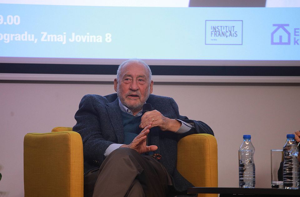 Nobelovac Džozef Stiglic u Beogradu: Studentski pokret jedno od retkih mesta u kojima je primetan jak otpor