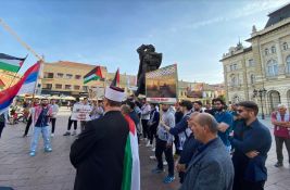 VIDEO Protest podrške Palestini u centru Novog Sada: 