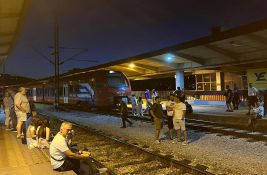 FOTO: Blokirana pruga u Užicu