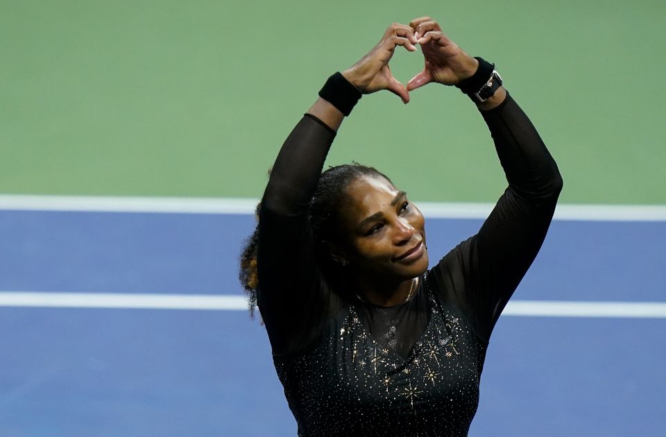 Serena Vilijams poželela Federeru dobrodošlicu u klub penzionera 