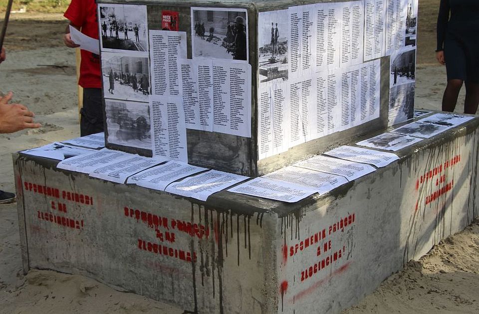 Vlast ne odustaje od gradnje spornog spomenika "Nevinim žrtvama 1944/45"