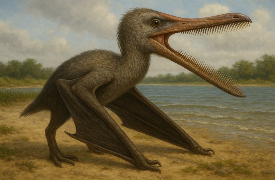 Ostaci nove vrste letećeg reptila otkriveni u povraćki dinosaurusa