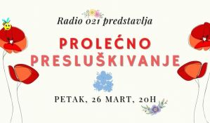 Prolećno Presluškivanje večeras na Radiju 021