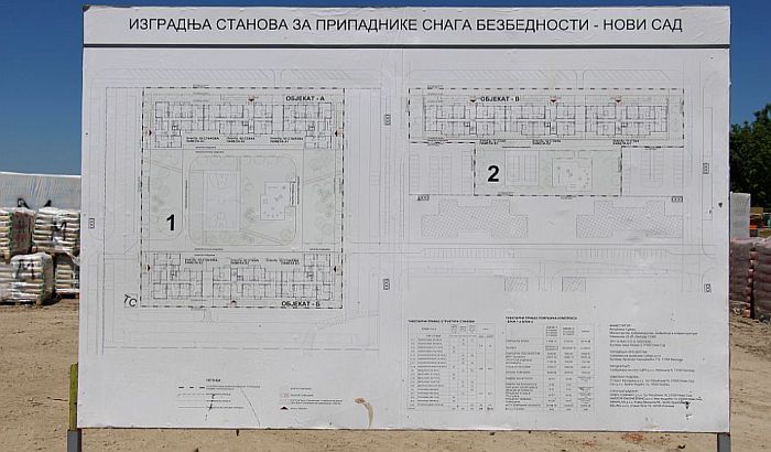 Završen deo infrastrukture u stambenom kompleksu za bezbednjake na Jugovićevu