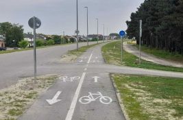 Dva meseca nakon najave završnih radova: Gotova biciklistička staza na trasi Novi Sad - Begeč