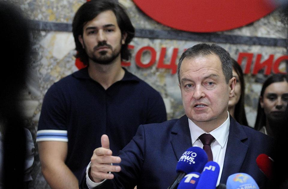 Dačić predložio unuka Slobodana Miloševića za člana Glavnog odbora SPS-a