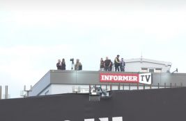 Protest ispred Informera: 