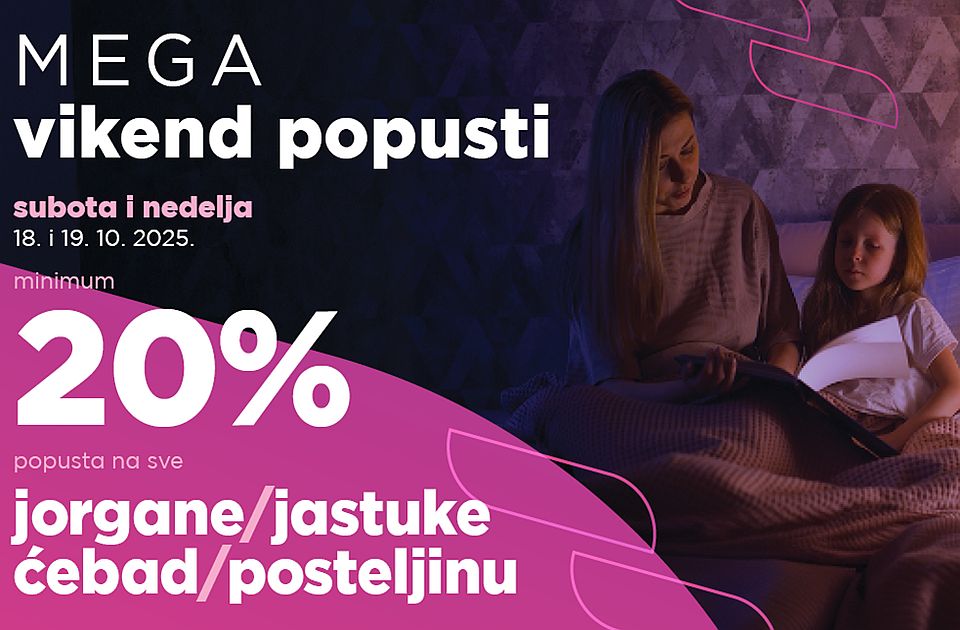 Okov: Veliki popusti na sve posteljine, jorgane, jastuke i ćebad 