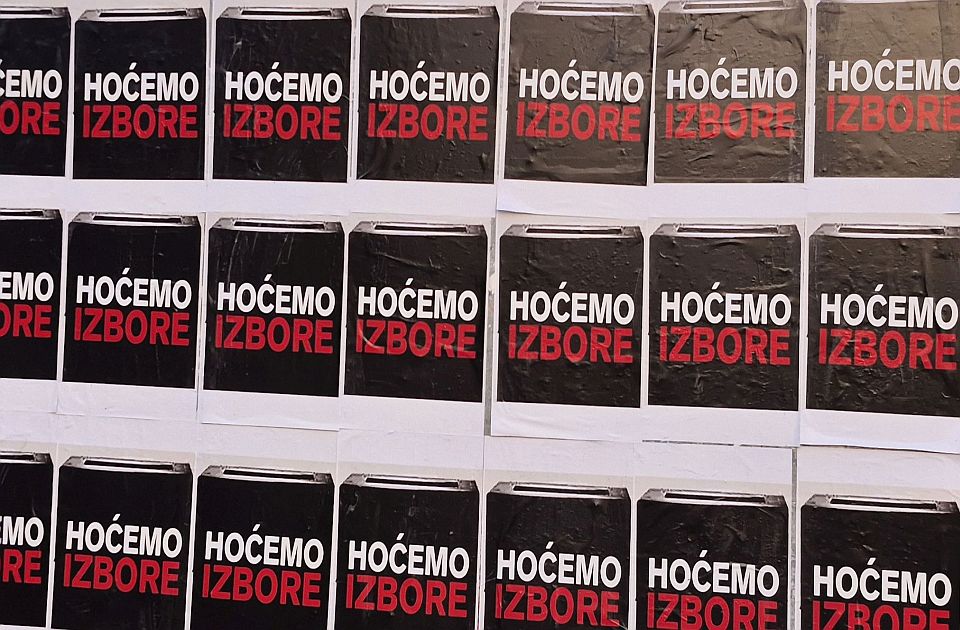 Studenti na protestu 28. decembra prikupljaju potpise za raspisivanje vanrednih izbora