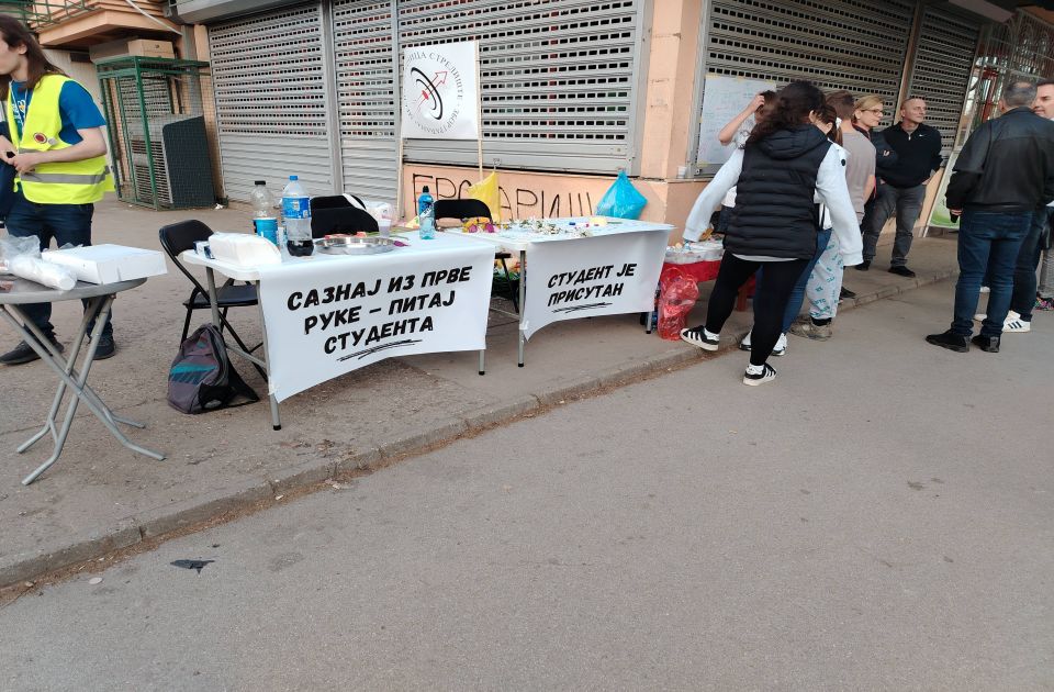Pokret Dveri podržao zahteve studenata u blokadi