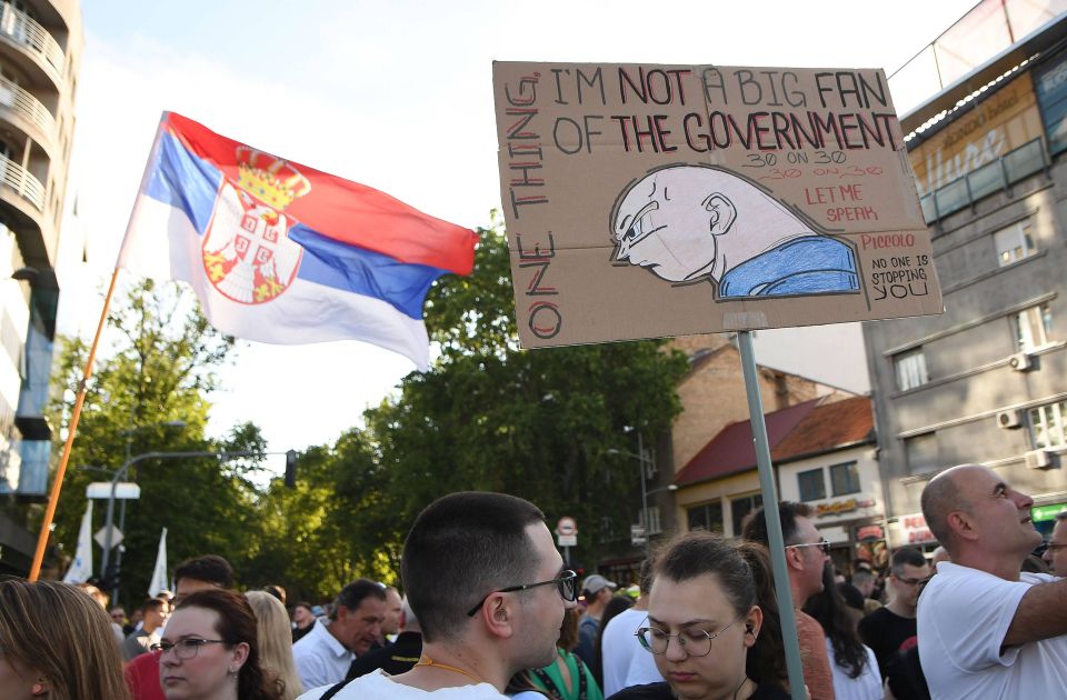 Isti govor širom Srbije: Pokrenućemo građansku neposlušnost, ovo je protest razuma i dostojanstva