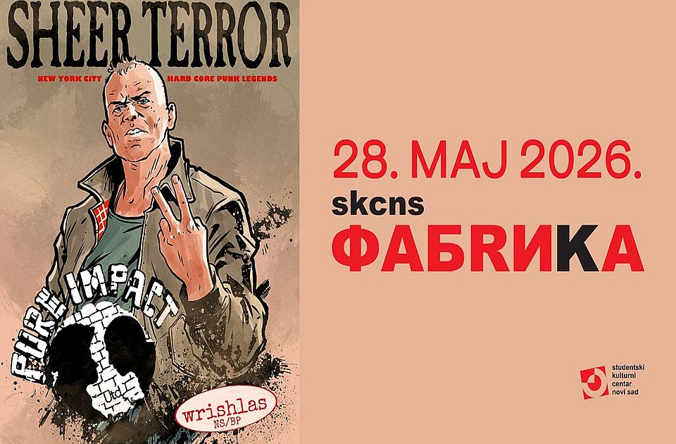 Koncert hardkor benda "Sheer Terror" 28. maja u Fabrici