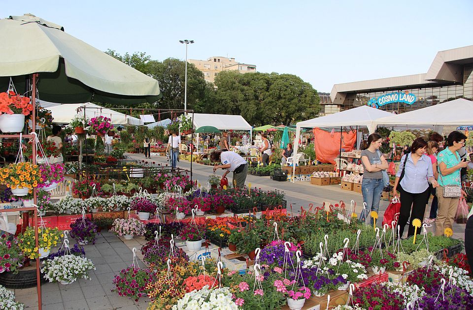 Novosadska cvetna pijaca u petak i subotu kod Spensa