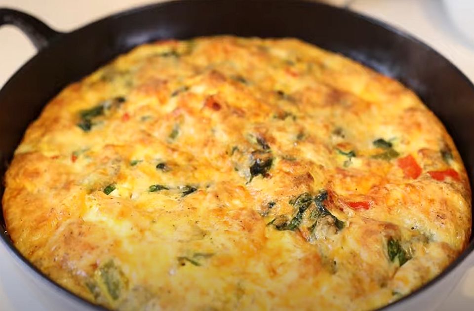 Fritata sa povrćem i sirom - za ukusan početak dana