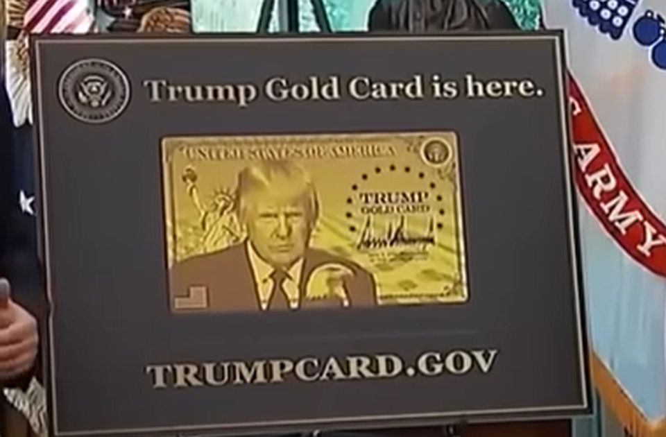 Tramp pokrenuo zlatnu karticu za dobijanje državljanstva SAD, jedan od uslova - milion dolara 