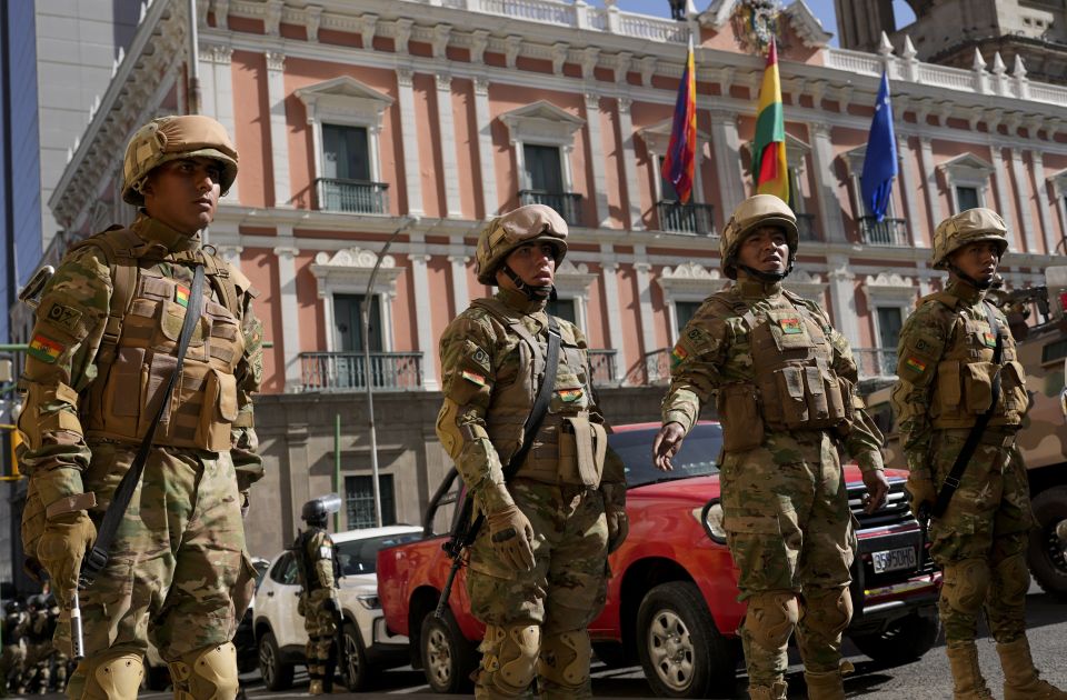 Pokušaj državnog udara u Boliviji