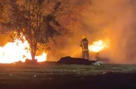 VIDEO Požar na Novom naselju: Gori nisko rastinje