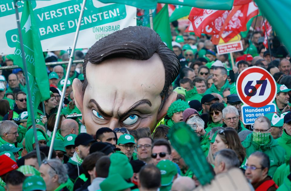 Generalni štrajk u Belgiji: Demonstracije na ulicama Brisela, obustavljen rad u državi