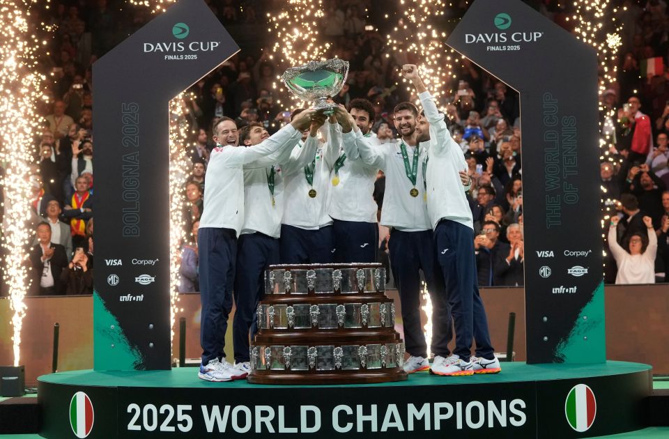 Italija treći put uzastopno osvojila Dejvis kup