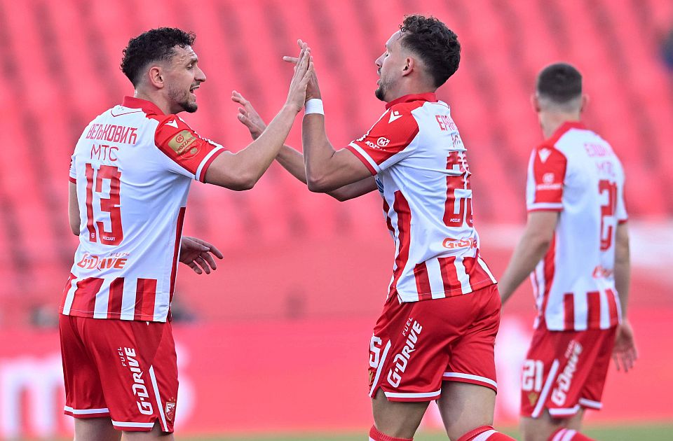 Crvena zvezda pobedila Partizan i osvojila devetu uzastopnu titulu prvaka Srbije