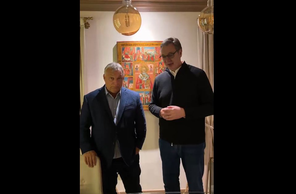 VIDEO: Vučić ugostio Orbana, nakon što su obojica izgubila vlast