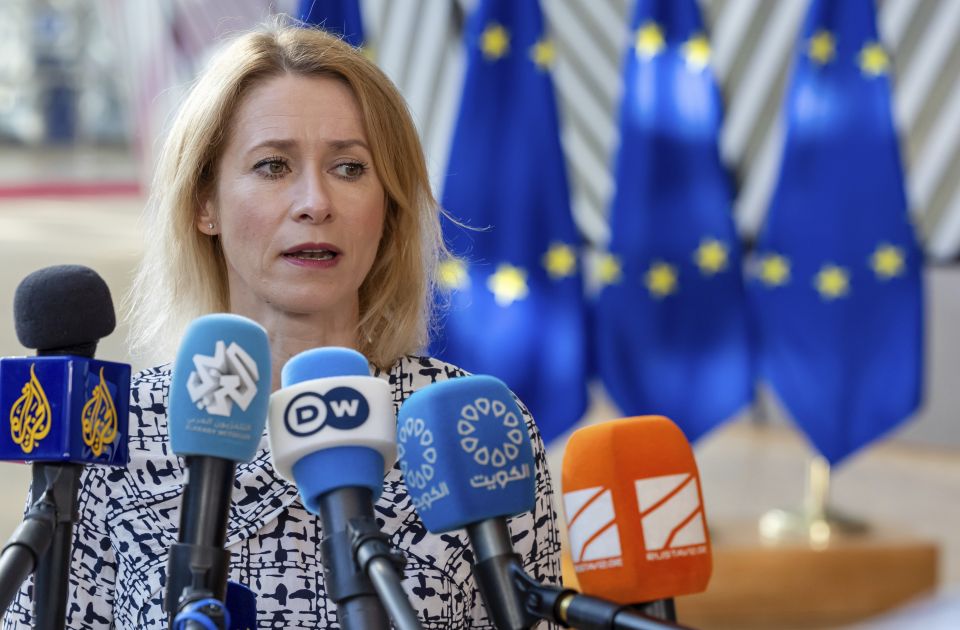 Kaja Kalas: I dalje bez dogovora EU o novim sankcijama Rusiji