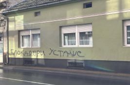 Grafit mržnje na kući sekretara Demokratske stranke u Novom Sadu
