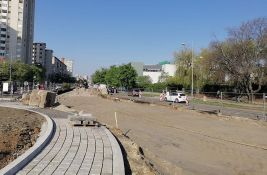 Nastavljena izgradnja kružnog toka kod Spensa, izmena režima saobraćaja i dalje važi