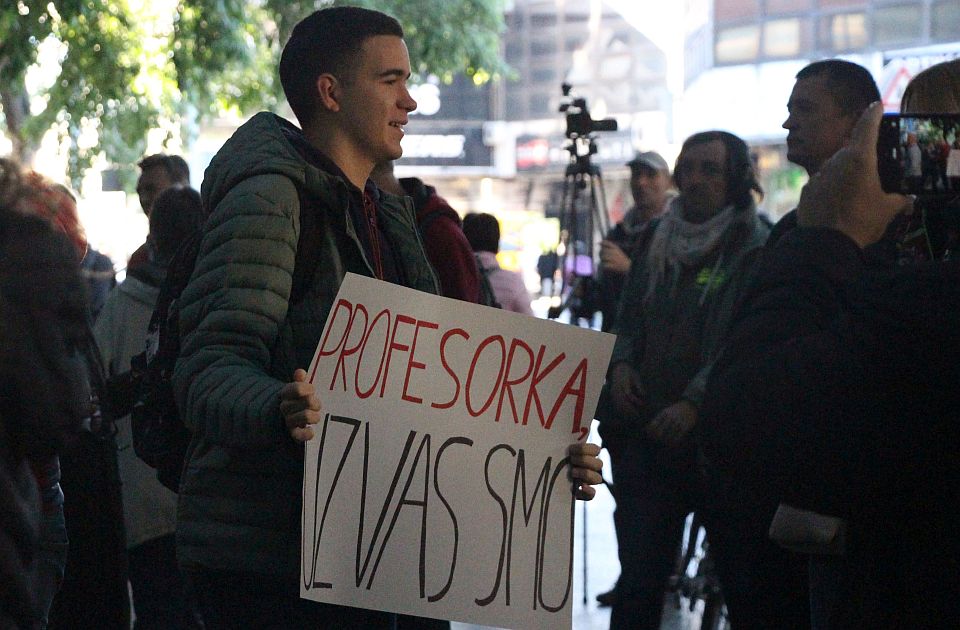 Marija Vasić u zatvorskoj bolnici u Beogradu: 