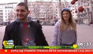 VIDEO: RTS se izvinio zbog zamagljenog natpisa na majici