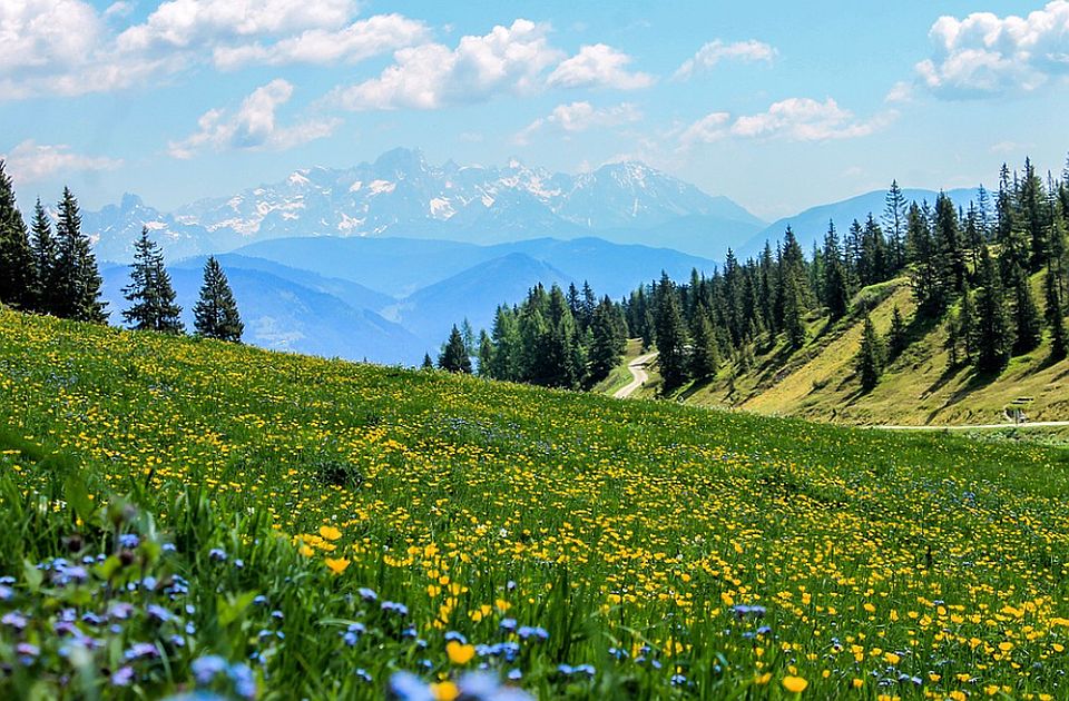 Rekord za poslednjih 30 godina: Na Alpima izmereno više od 20 stepeni