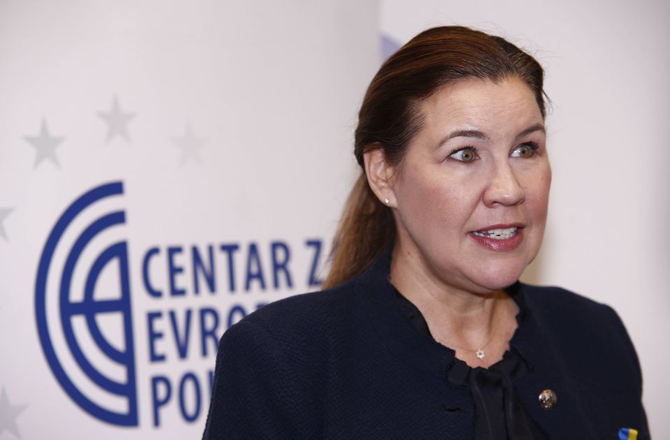 Ambasadorka Švedske: Želimo da vidimo Srbiju u EU, postoji jasan put