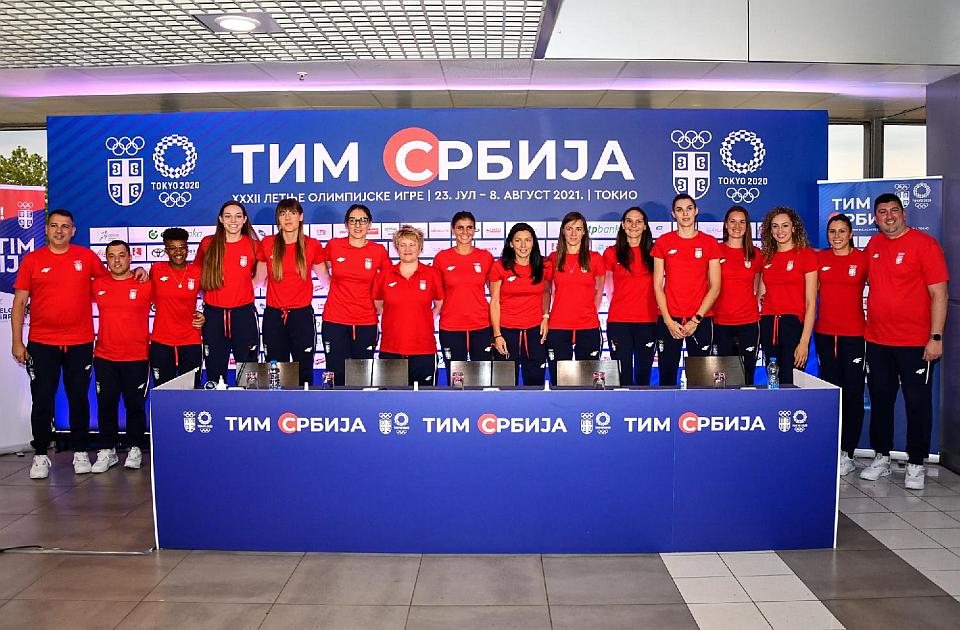 Košarkašice Srbije otputovale u Tokio