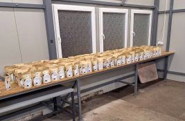 FOTO: Na graničnom prelazu Šid zaplenjen čaj za mršavljenje vredan 750.000 dinara