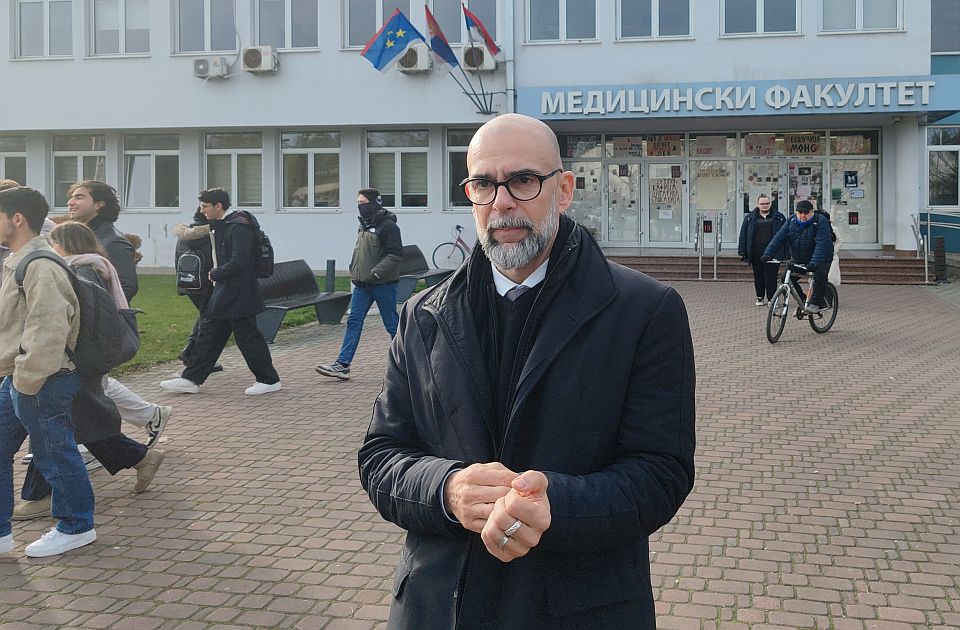 Beljanski: Izbor dekana Medicinskog fakulteta sproveden nezakonito, neophodni novi izbori