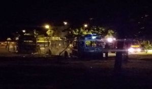 FOTO: Požar na parkingu GSP 