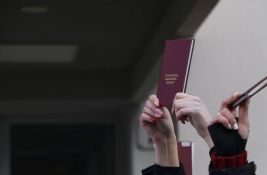 U Nišu održan protest zbog oduzimanja dozvole za rad departmanima Filozofskog fakulteta 