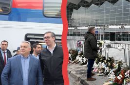 Orban i Mađar u Novom Sadu: Jedan otvarao Železničku stanicu, drugi se poklonio žrtvama