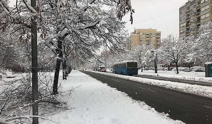 Rekordna visina snega u Novom Sadu i dalje od pre 34 godine