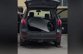 VIDEO: Pronađen automobil za koji se sumnja da je korišćen za transport ubijenog A. N.