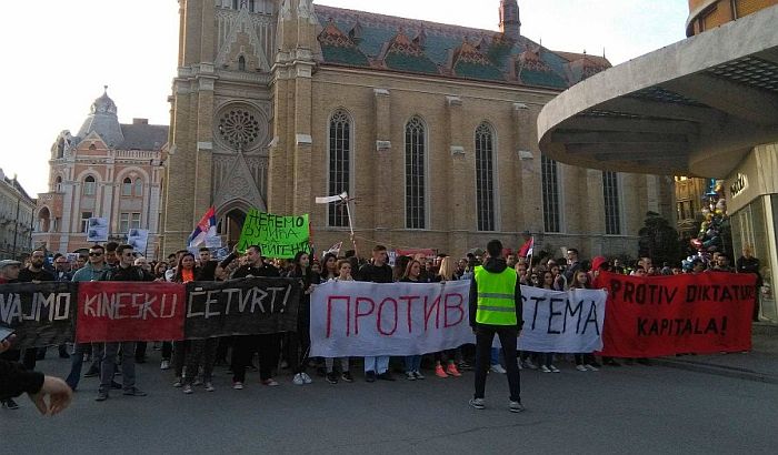 Danas novi protest "Protiv diktature" na Trgu republike