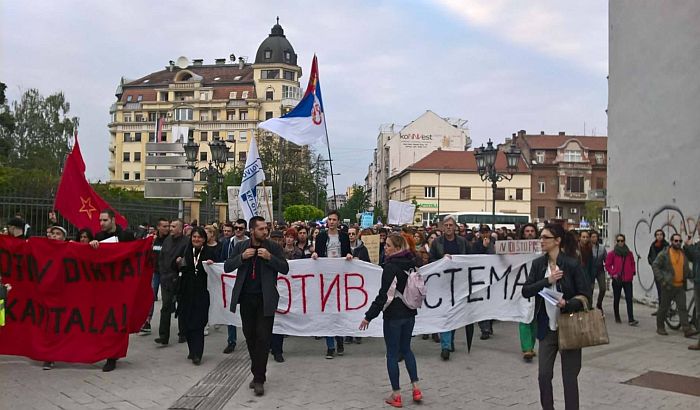 FOTO: Završen 14. "Protest protiv diktature", sutra skup za prosvetare