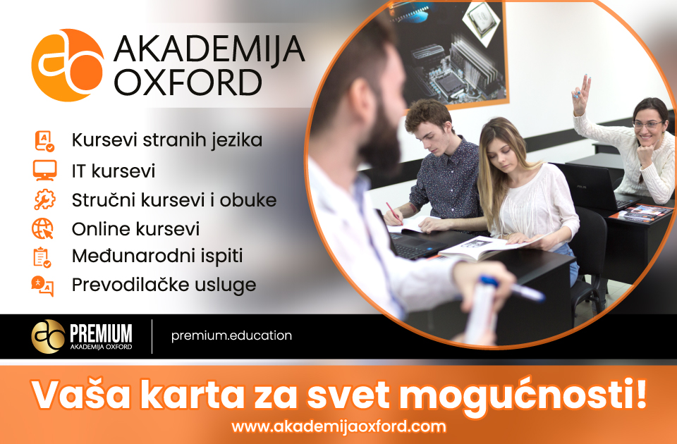 Akademija Oxford - Vaša karta za svet mogućnosti