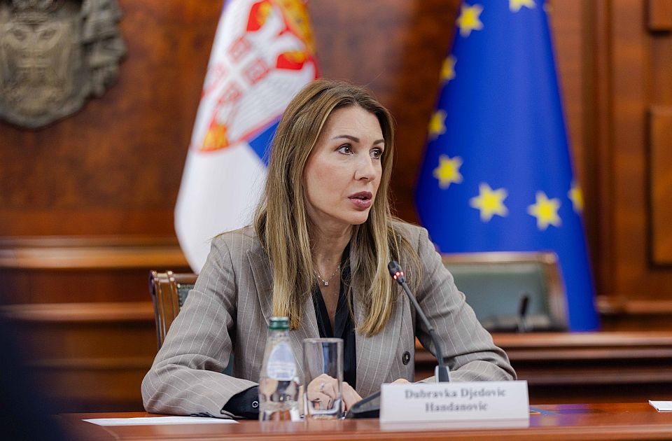 Đedović Handanović: Do kraja ove nedelje biti usaglašeno 90 odsto stavova oko NIS-a