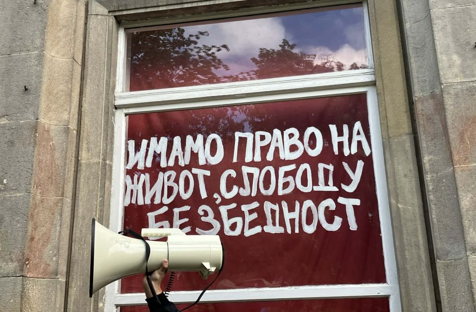 VIDEO Protest studenata Akademije umetnosti: 