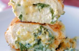 VIDEO: Pileće grudi sa spanaćem i krem sirom 