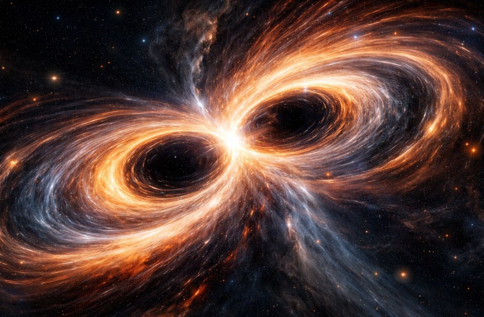 VIDEO: Dve supermasivne crne rupe možda se "uskoro" sudare